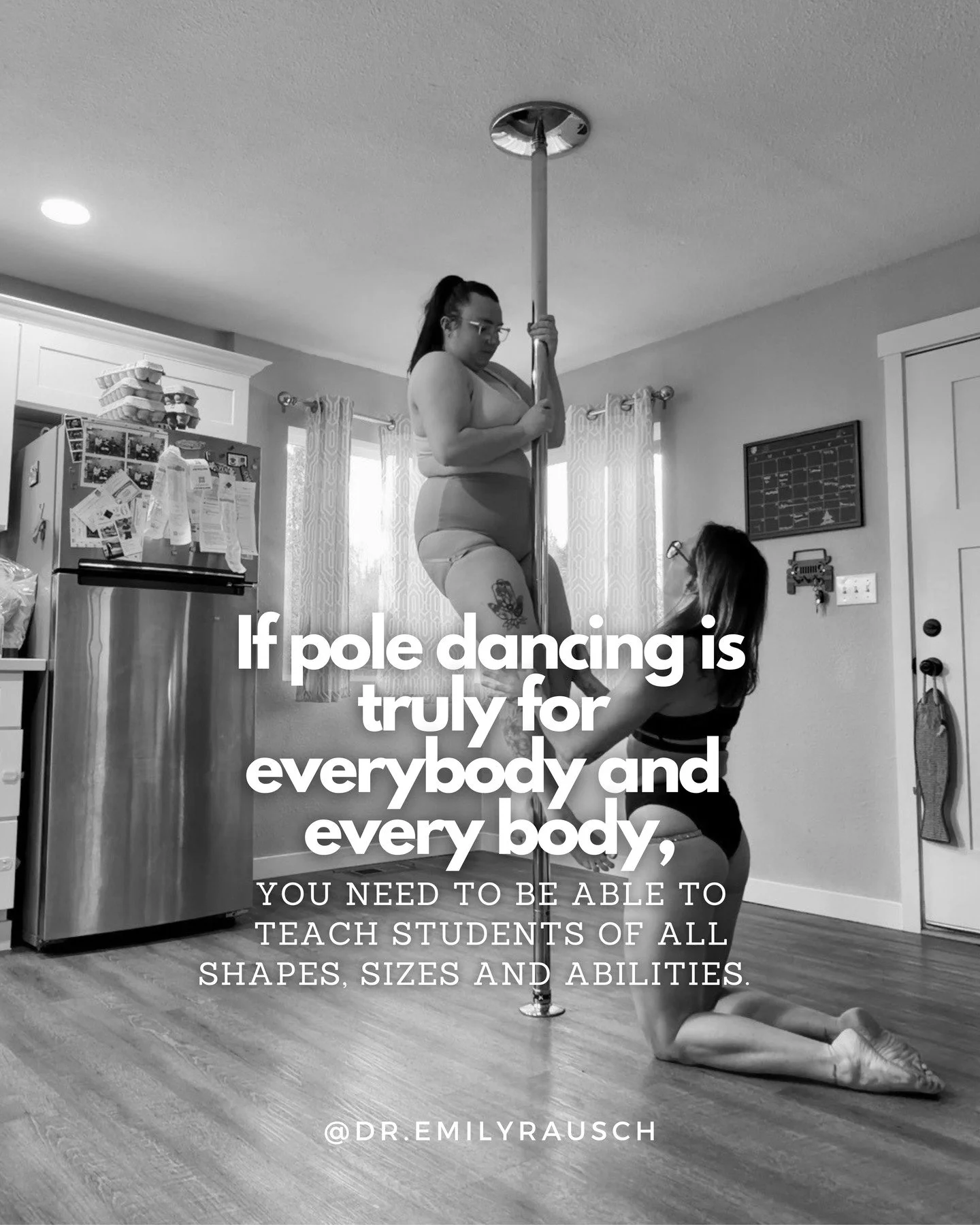 Inclusivity shouldn't just be words.

It&rsquo;s a skillset.

It means knowing how to coach the hyper-mobile student who hangs on their joints.

The curvy/plus-size student who&rsquo;s been told their body is &ldquo;too much.&rdquo;

The pregnant or 