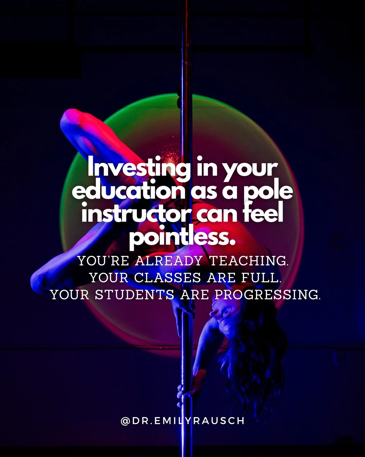 I'm fully aware there&rsquo;s not a ton of incentive to take my instructor course. 

I know there's magic certificate that changes everything.

And yet, I still think you should enroll in it.

Why? 

Because I know you care.

You care about sharing y
