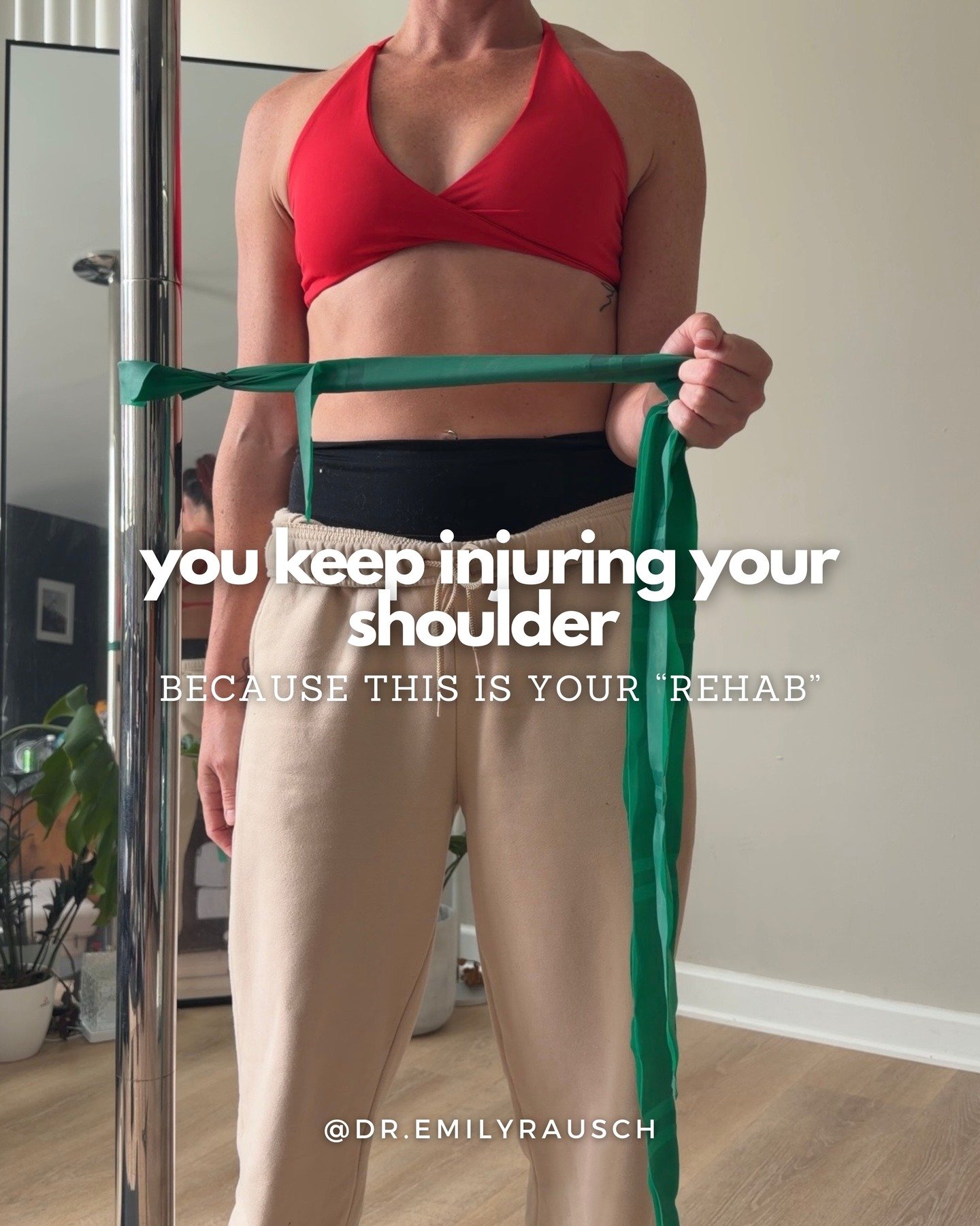 i'm so so tired of pole dancers feeling like they are failing or their body is failing them because they are being UNDERLOADED by their rehab providers

And then ending up in a chronic injury cycle. 

Your body needs to have the capacity to handle th