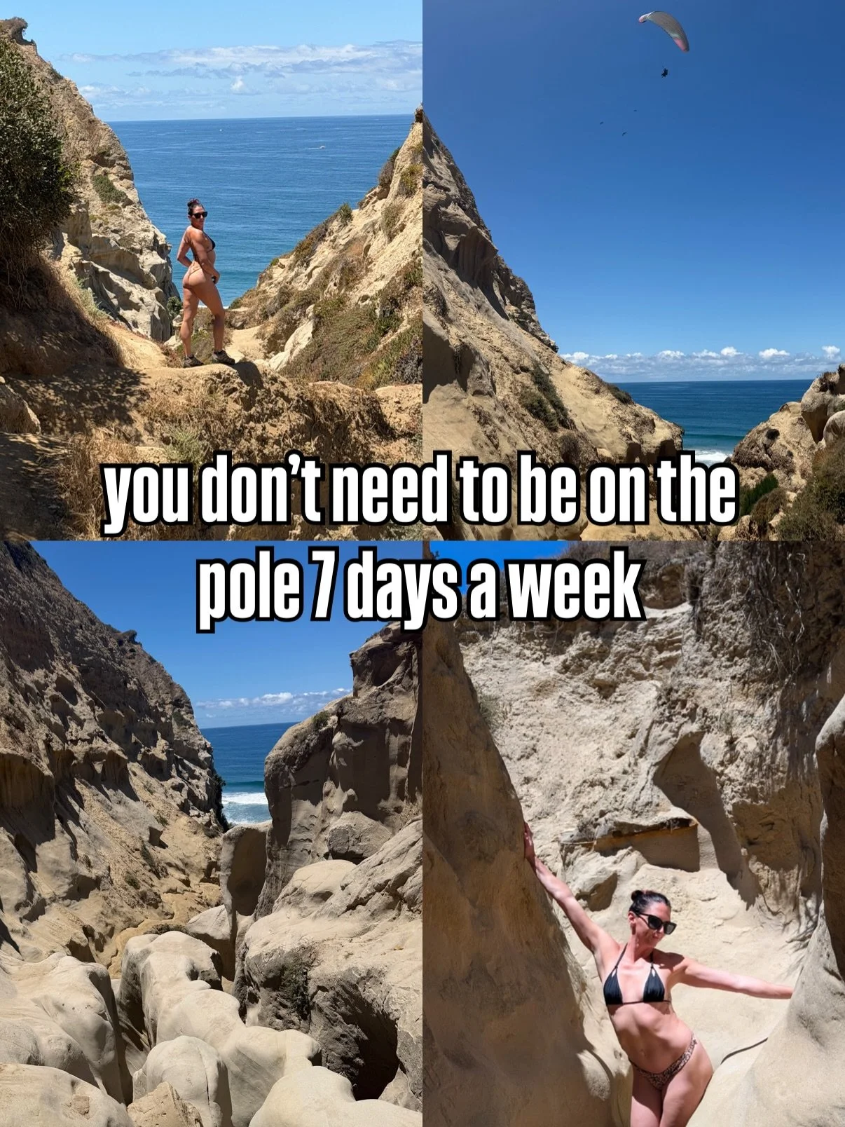 I know a lot of you just had a lot of feelings so let&rsquo;s chat about it. 

2 days off a week means you&rsquo;re training 5 days a week.  That&rsquo;s a lot of days. 

Overuse injuries are INCREDIBLY high in pole dancers. 

I know a lot of dancers