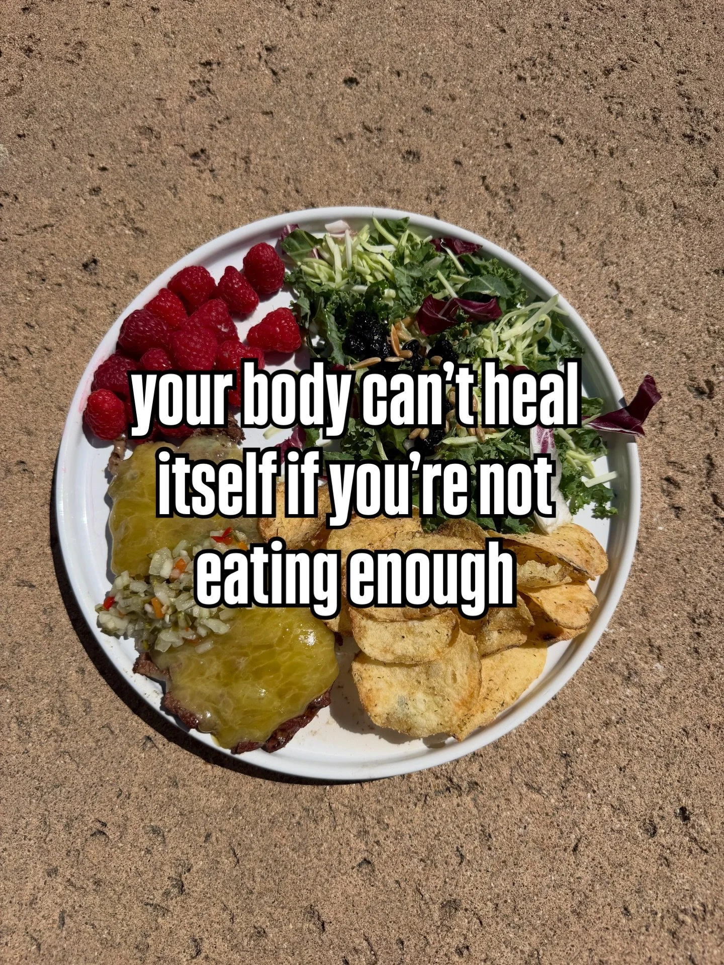 just because you can&rsquo;t (or aren&rsquo;t) training as hard because you&rsquo;re injured, doesn&rsquo;t mean your body doesn&rsquo;t need fuel. 

when you&rsquo;re injured, your body immediately starts working to heal itself. 

this process takes