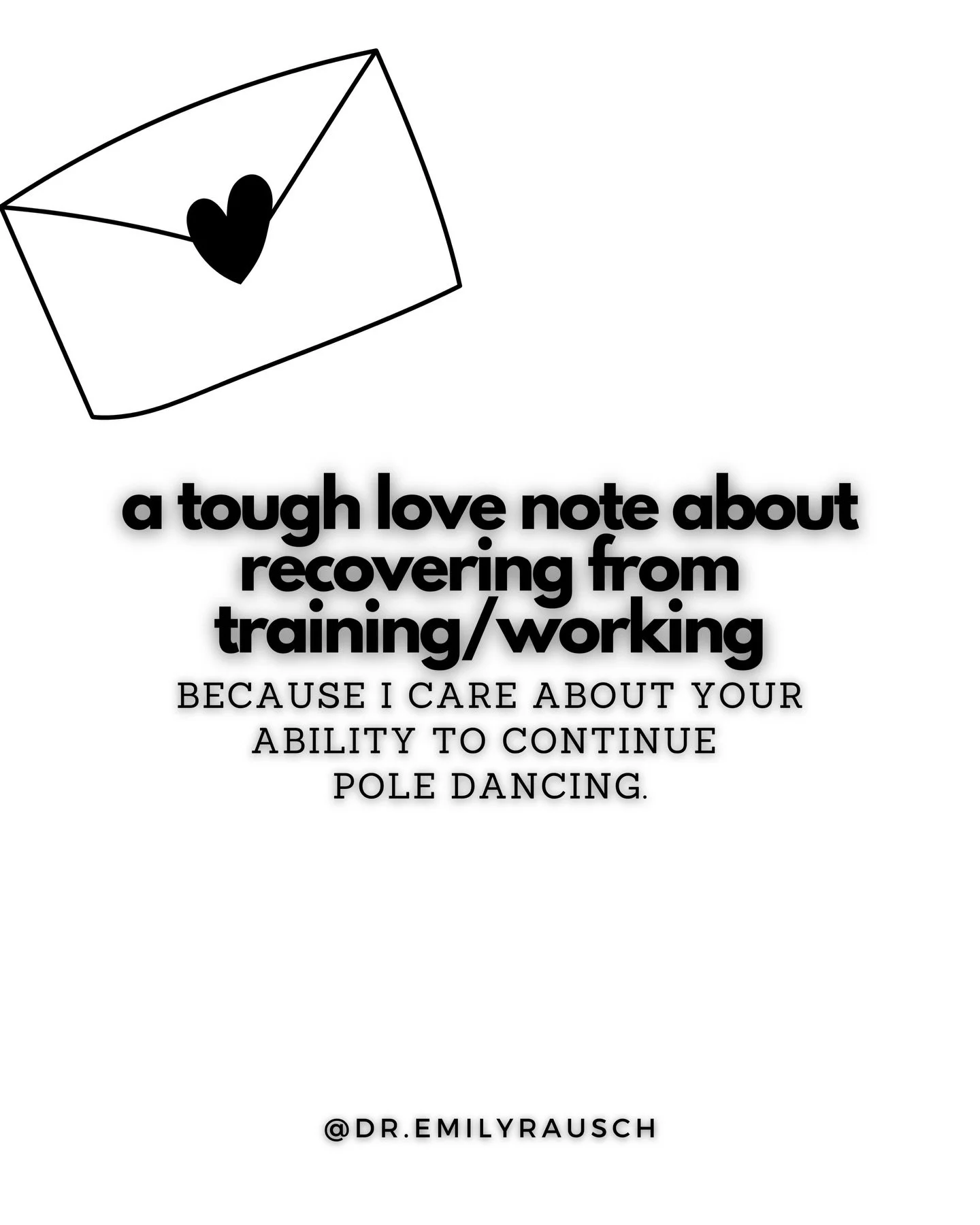 this applies to all pole dancers but especially applies to those who make $$ dancing.