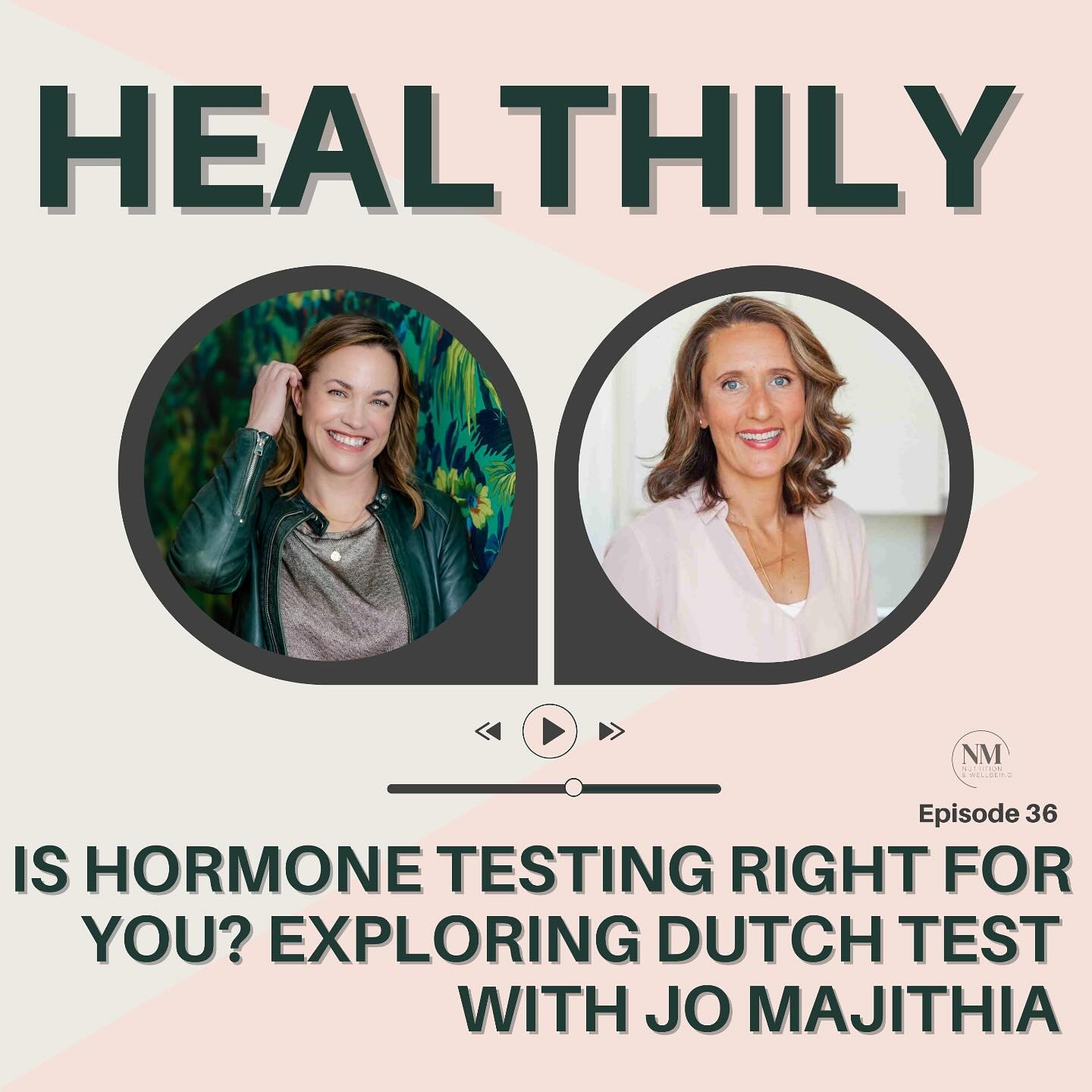 🎙️Is Hormone Testing Right for You?

Ever wondered what your hormones are really up to?

This week on Healthily, I&rsquo;m joined by Jo Majithia @eat4wellbeing from @regeneruslabs to unpack the DUTCH test&mdash;a powerful hormone test that offers in