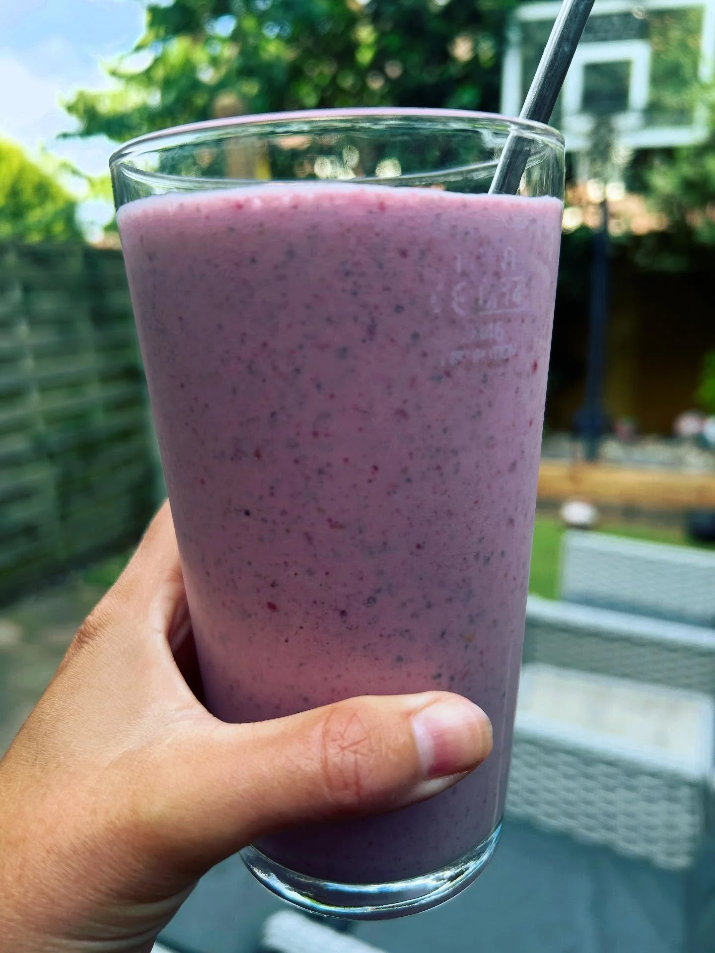 Here is a very simple morning smoothie idea. Smoothies are a great way to get easy-access nutrition into the diet, especially when digestive health is compromised, appetite is low, additional protein is needed, or you simply don&rsquo;t have time to 