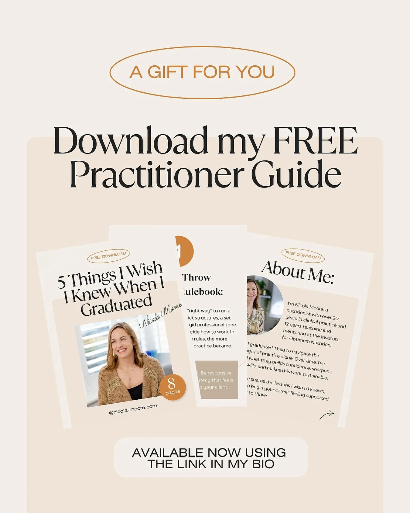 Starting out in practice can feel overwhelming, I remember it well.
 That&rsquo;s why I&rsquo;ve created a free guide with the 5 key lessons I wish I&rsquo;d known from the start.

If you&rsquo;d like a copy, just comment &ldquo;FREEBIE&rdquo; below 