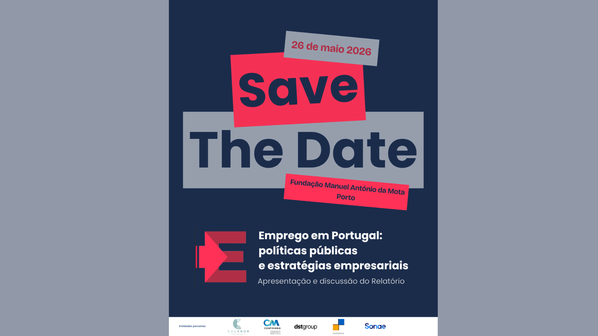 Apresentação e debate do Relatório Emprego em Portugal: Políticas Públicas e Estratégias Empresariais&nbsp;
