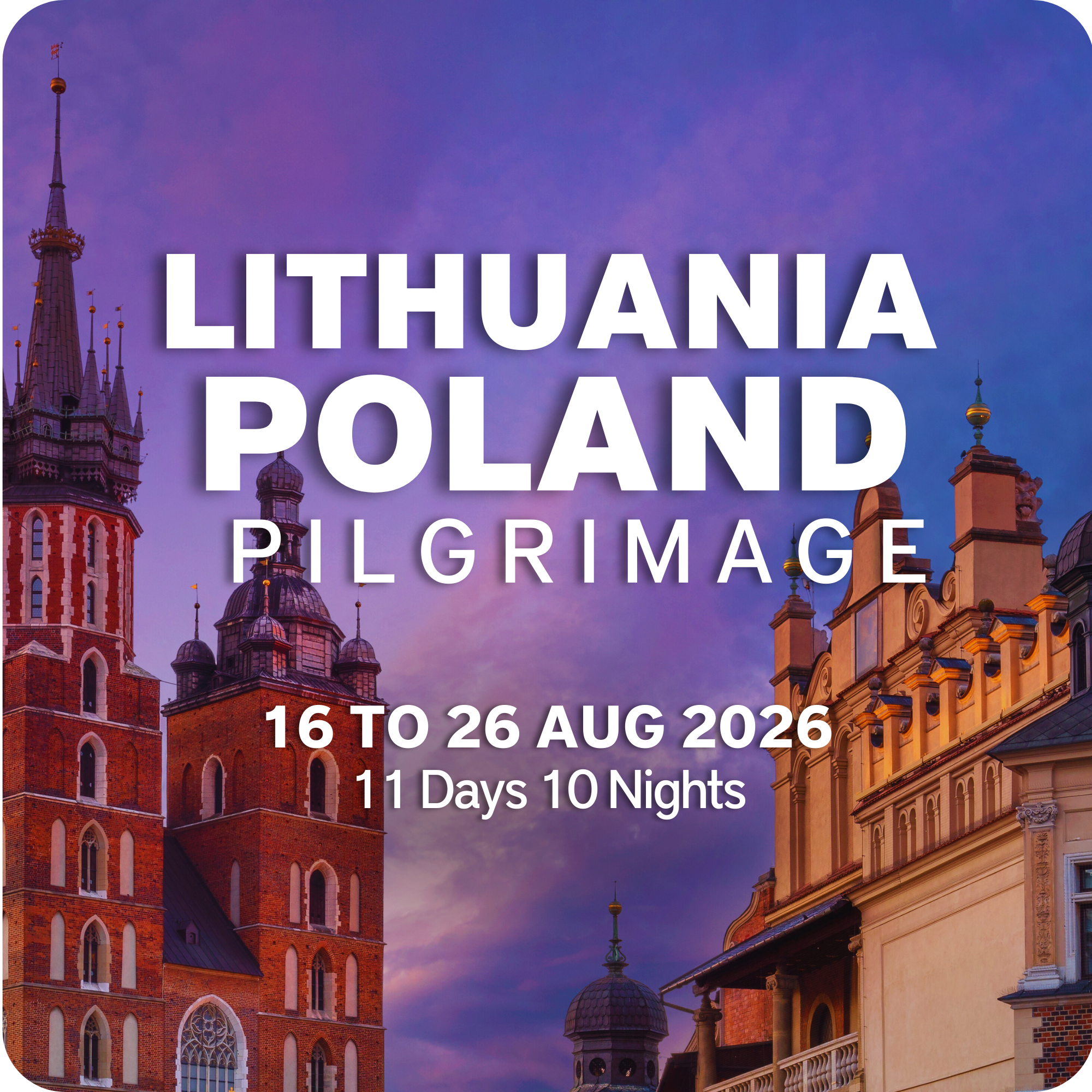LITHUANIA & POLAND 2026