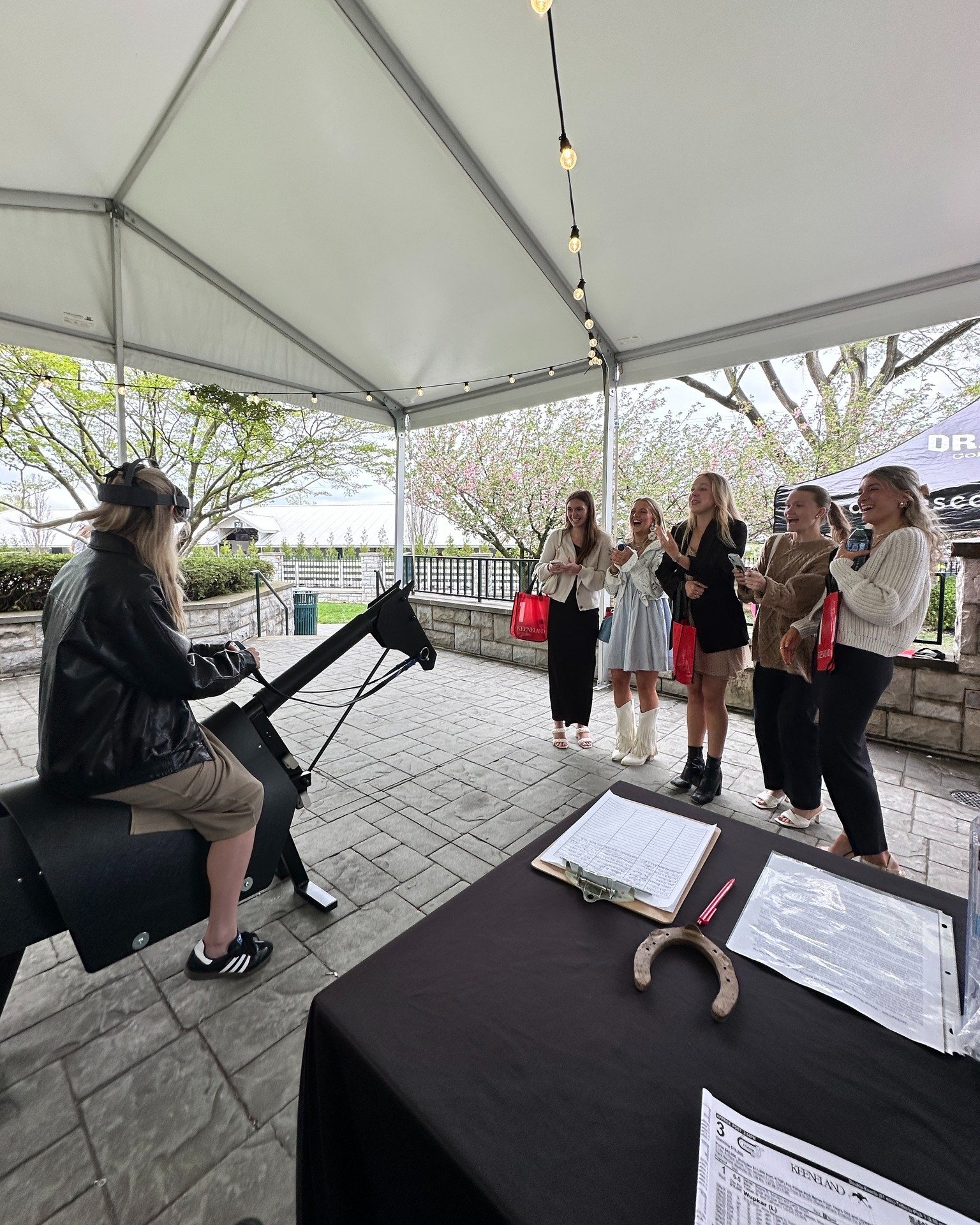 #ThrowbackThursday to last weekend at @keeneland when Amplify took part in College Scholarship Day and Kids Club Family Day. 

During Friday's event, college students heard about some of the avenues available to them in the industry and experience wh