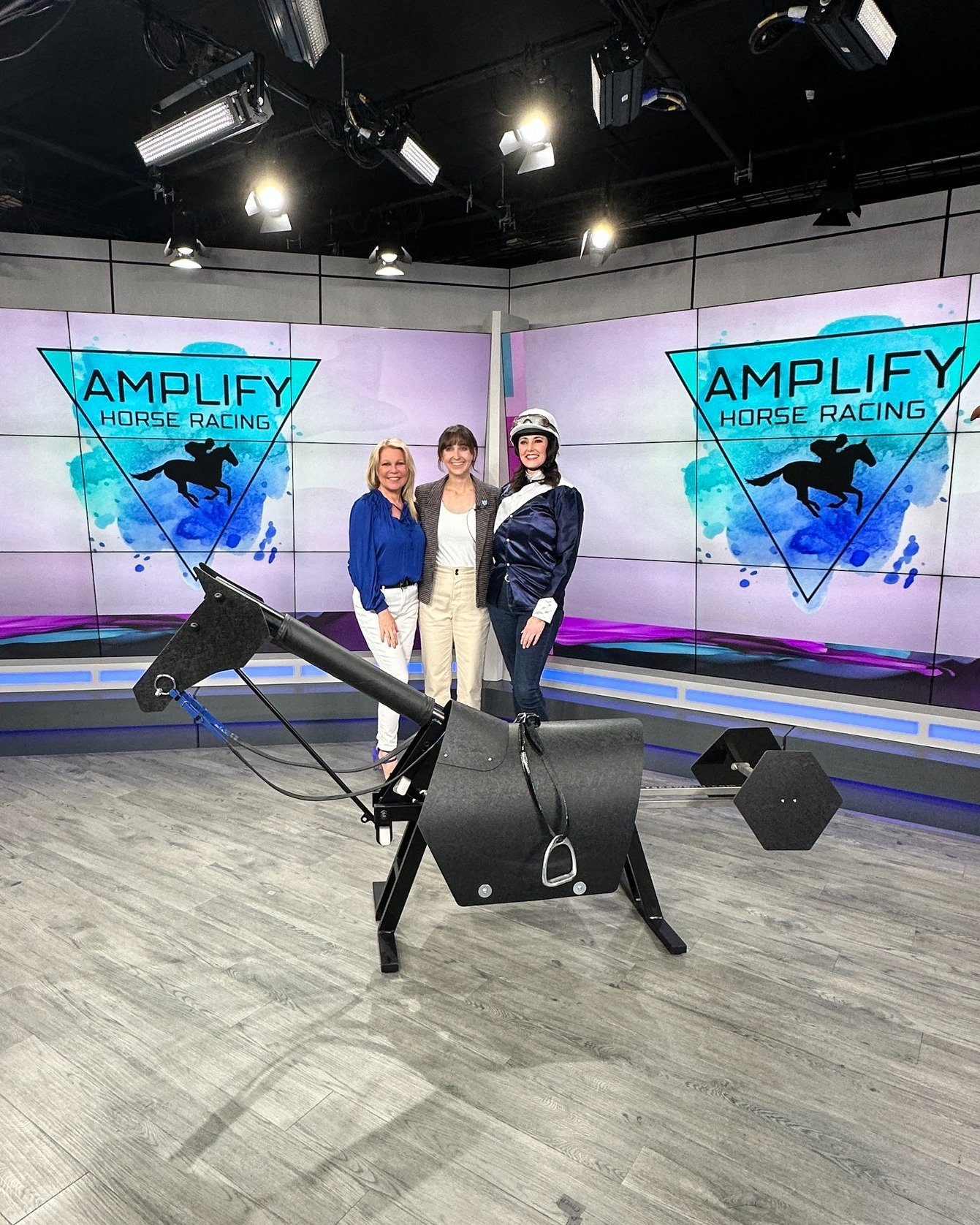 An already exciting week is about to get even better on Friday morning when our segment on @livefromchevychase airs around 9am on Fox56 in Lexington!

Our new simulator, Tron, made its media debut as our own @annise_montplaisir talked about Amplify&r