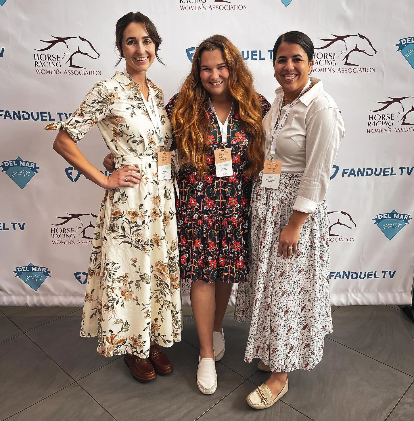 #TeamAmplify at the @horseracingwomen !