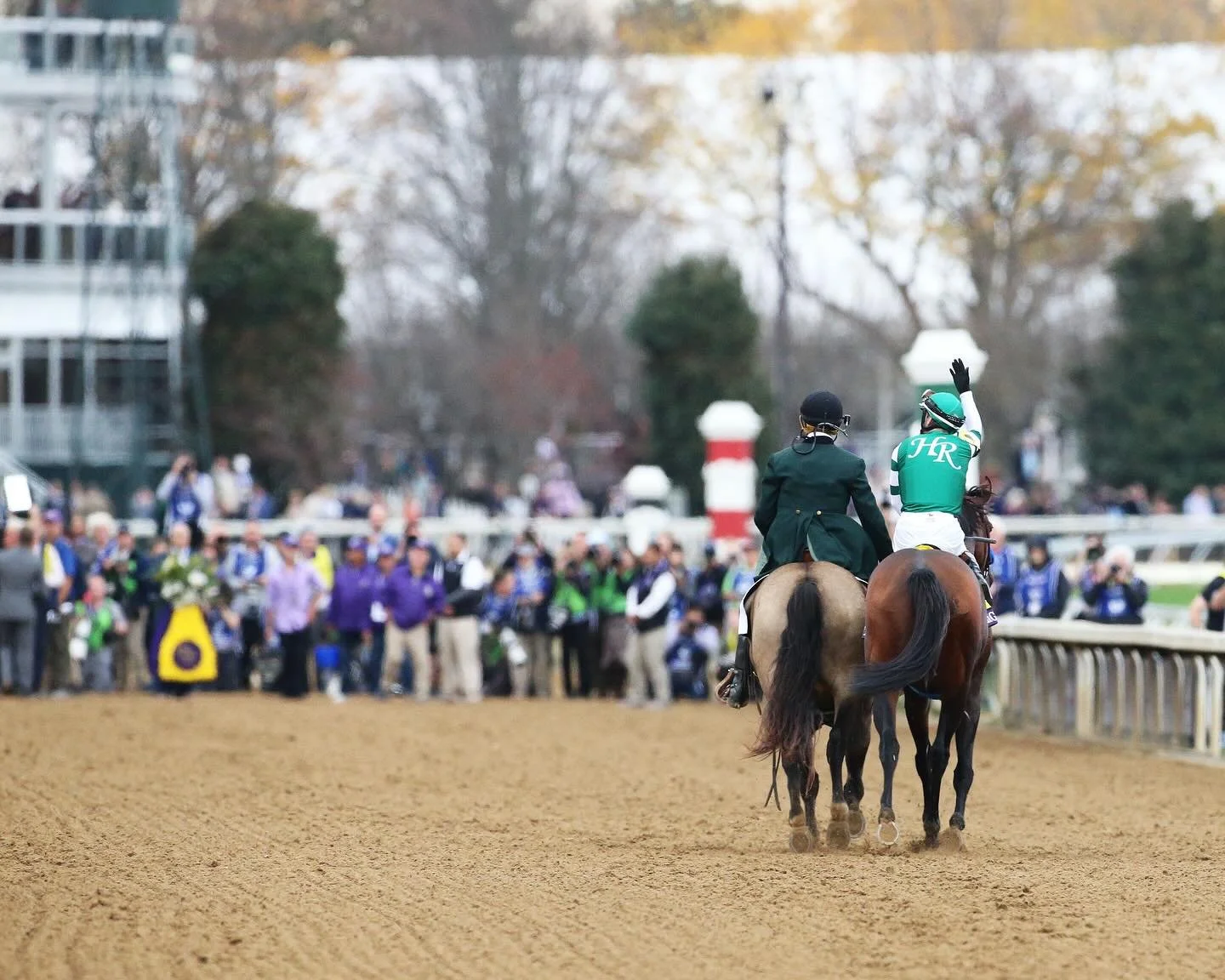 What is the Breeders’ Cup?
The Breeders’ Cup World Championships is a two-day series of some the best horse races in the world, held each fall at a different track in the U.S.
Founded in 1984, the Breeders’ Cup was created as a &l