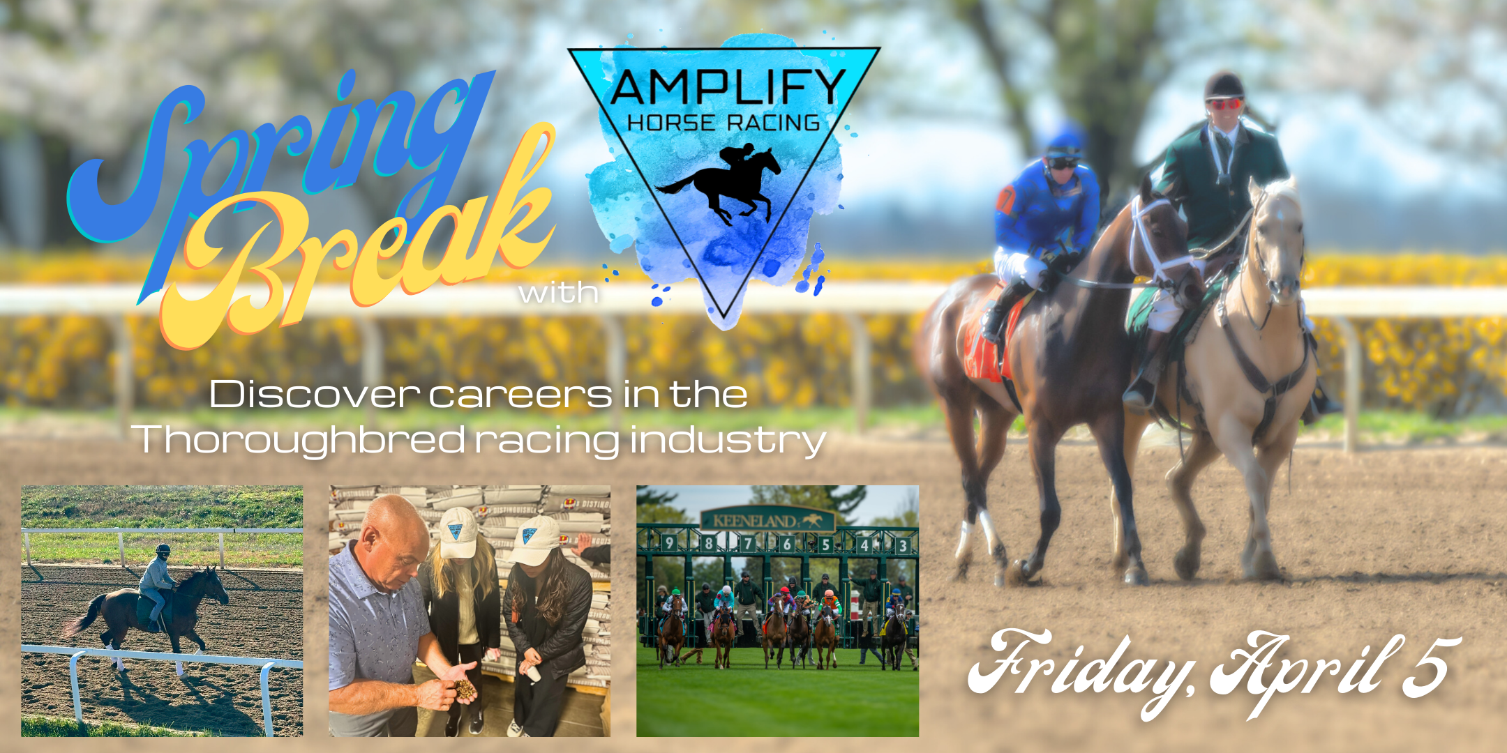 Spring Break with Amplify Horse Racing! — Amplify Horse Racing