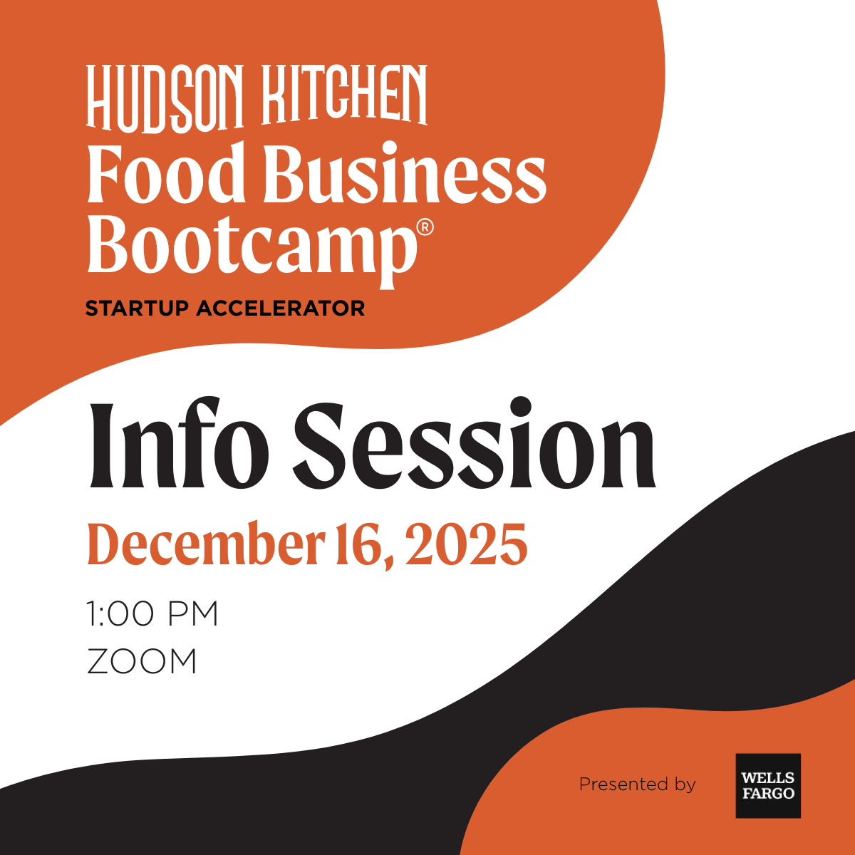 Info Session: Food Business Bootcamp Startup Accelerator 