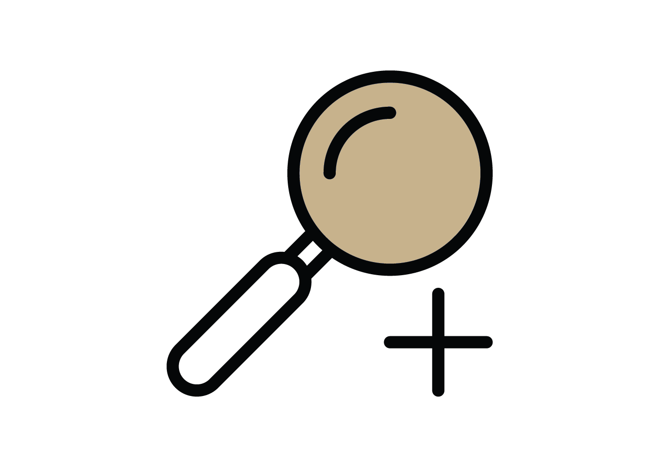 A Magnifying Glass Icon