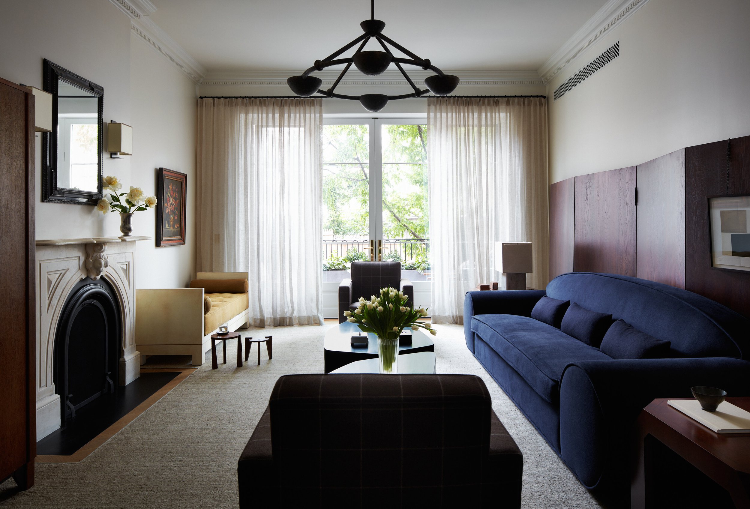 Living room view.