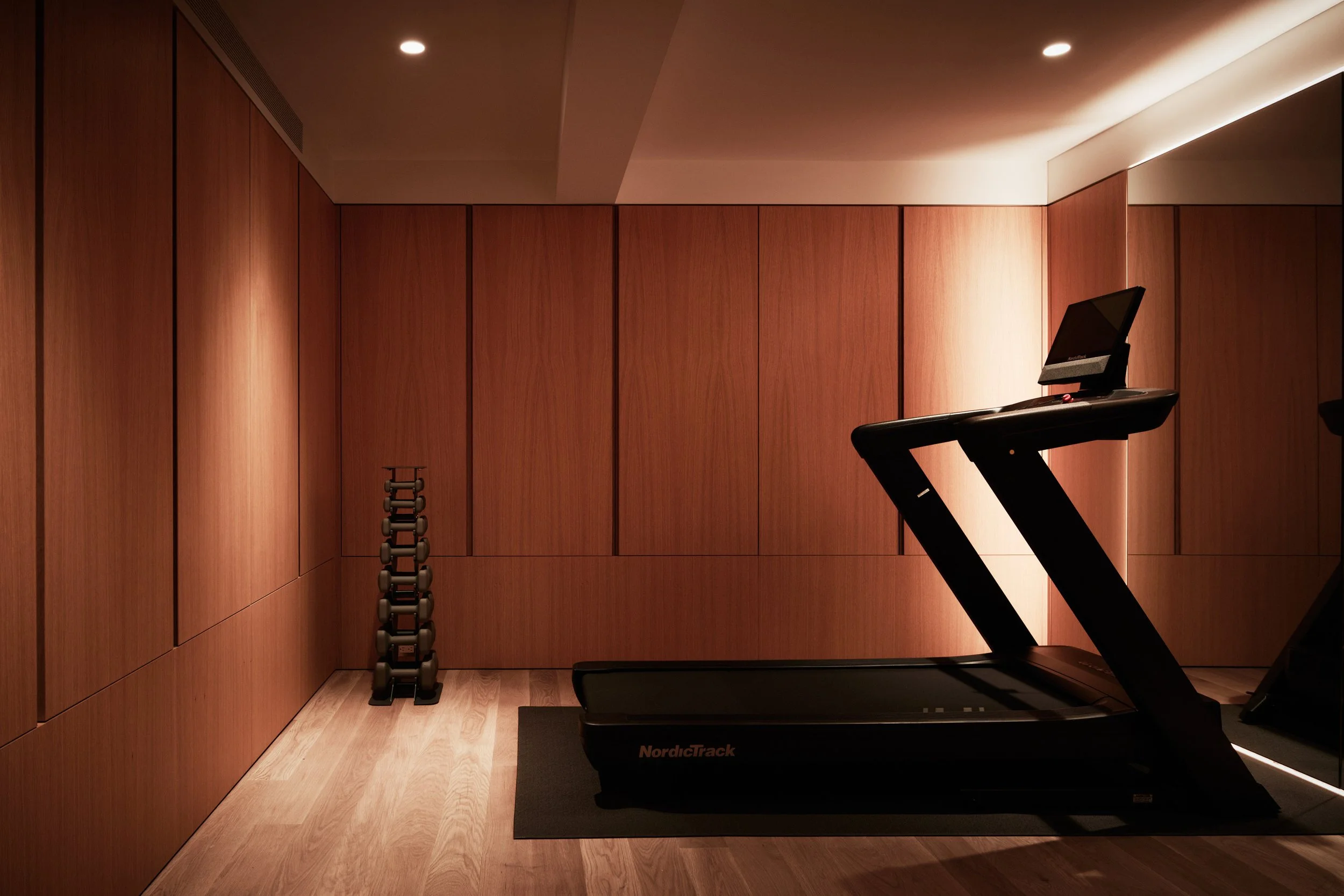 Gym view.