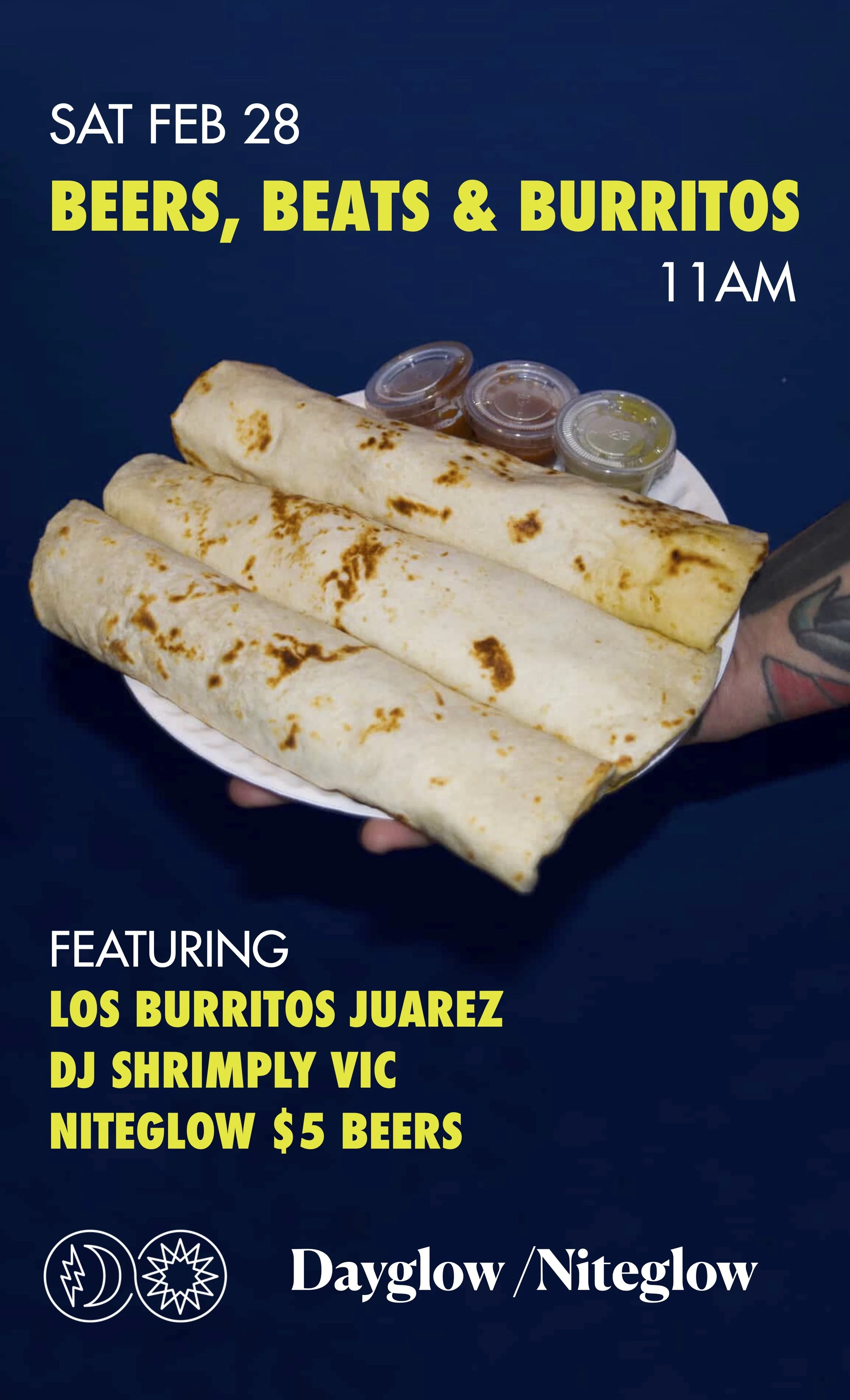 Beers, Beats, & Burritos