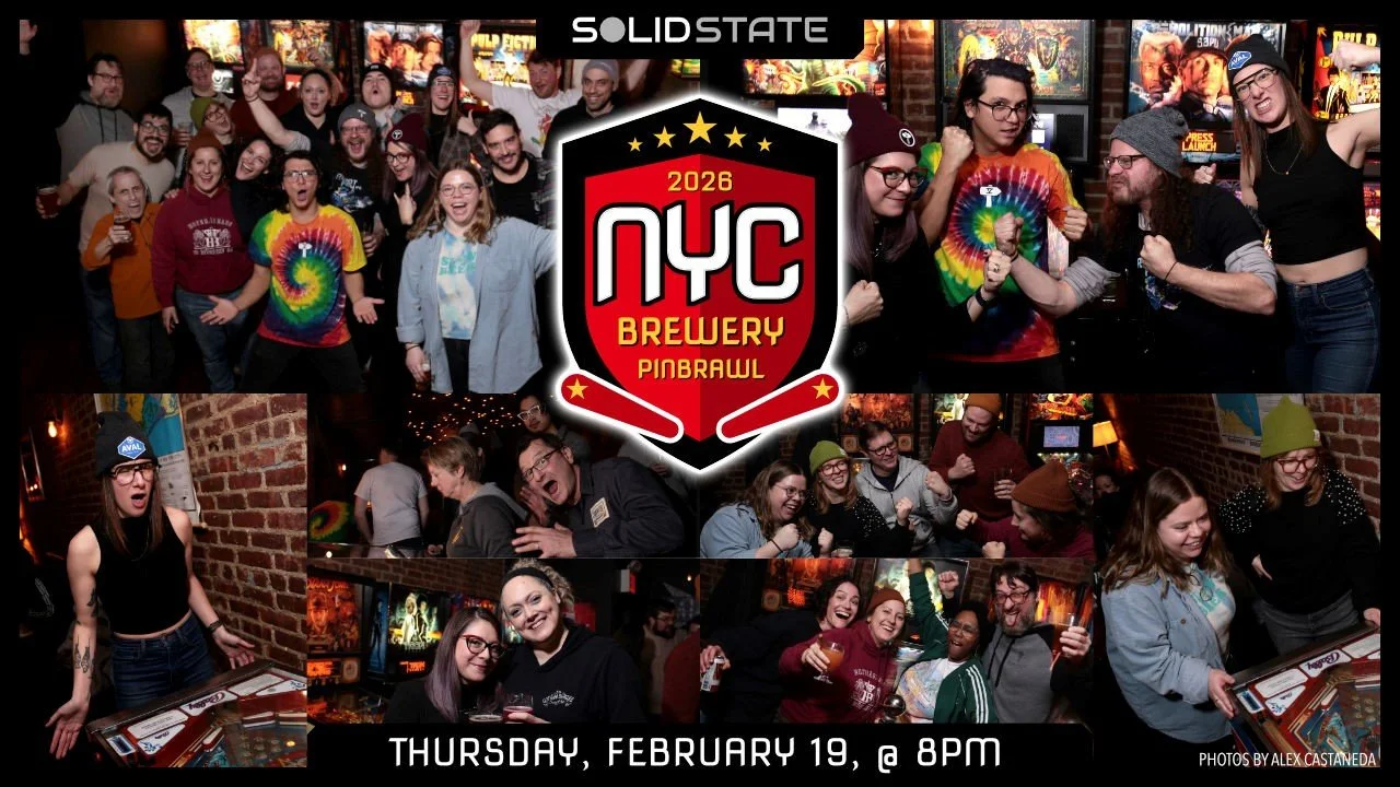 Brewery Pinball Night Pre-Beer Week Kickoff