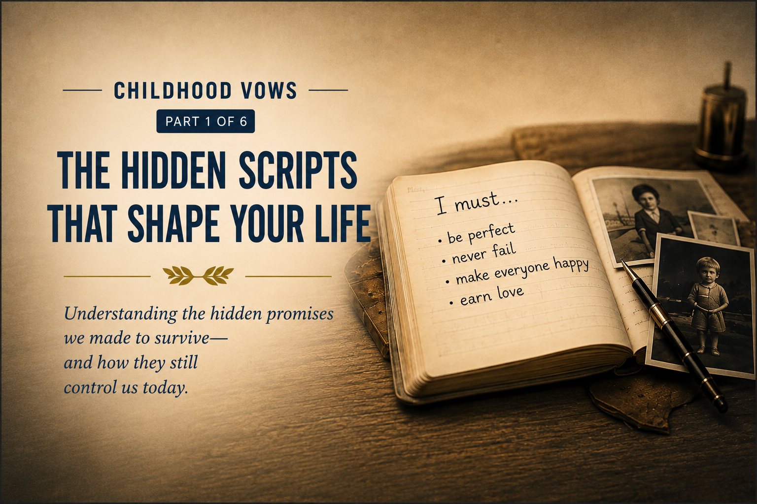 Childhood Vows: Breaking the Hidden Scripts That Shape Our Lives (Part 1 of 6)