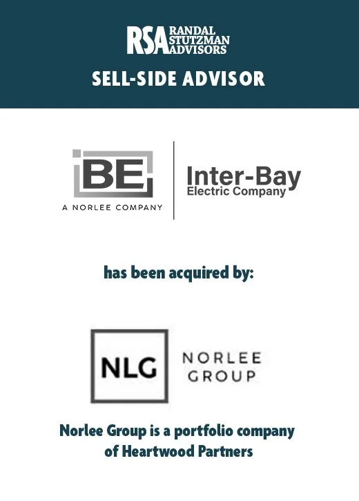 RSA Announces Sale of Inter-Bay Electric Company to Norlee Group