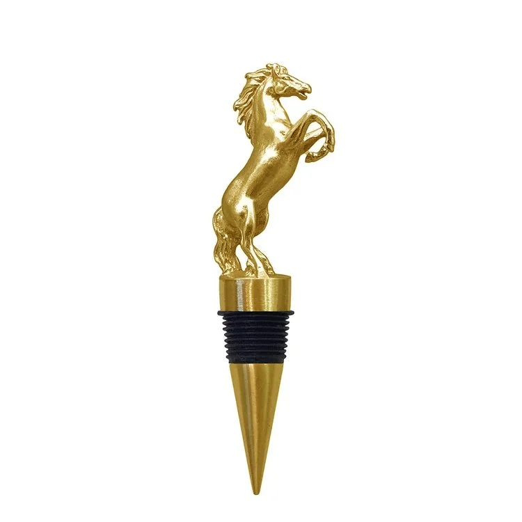 Titanium Gold Plated Horse Stopper