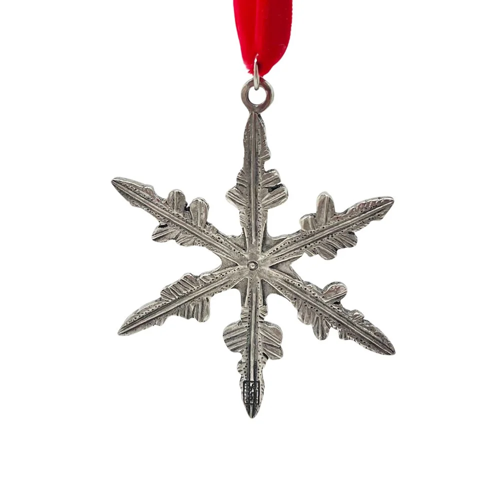 MENAGERIE Christmas Tree Ornament - Feather Snowflake.jpg