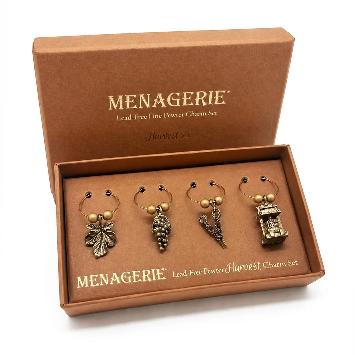 Antique Gold Plated Charm Set - Harvest.jpg