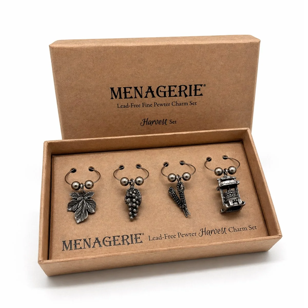 Lead-Free Pewter Charm Set - Harvest Set