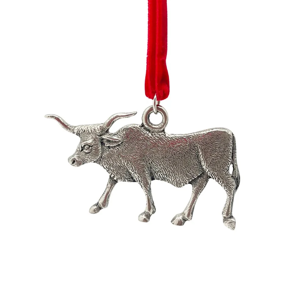 MENAGERIE Christmas Tree Ornament - Longhorn.jpg