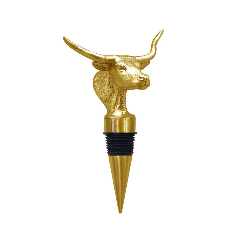 Titanium Gold Plated Longhorn Stopper