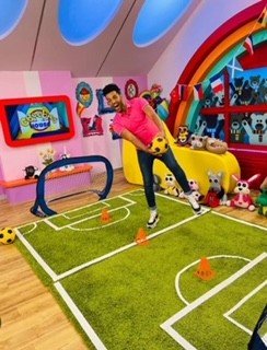 Gyasi Sheppy CBeebies presenter and supporter of mental health