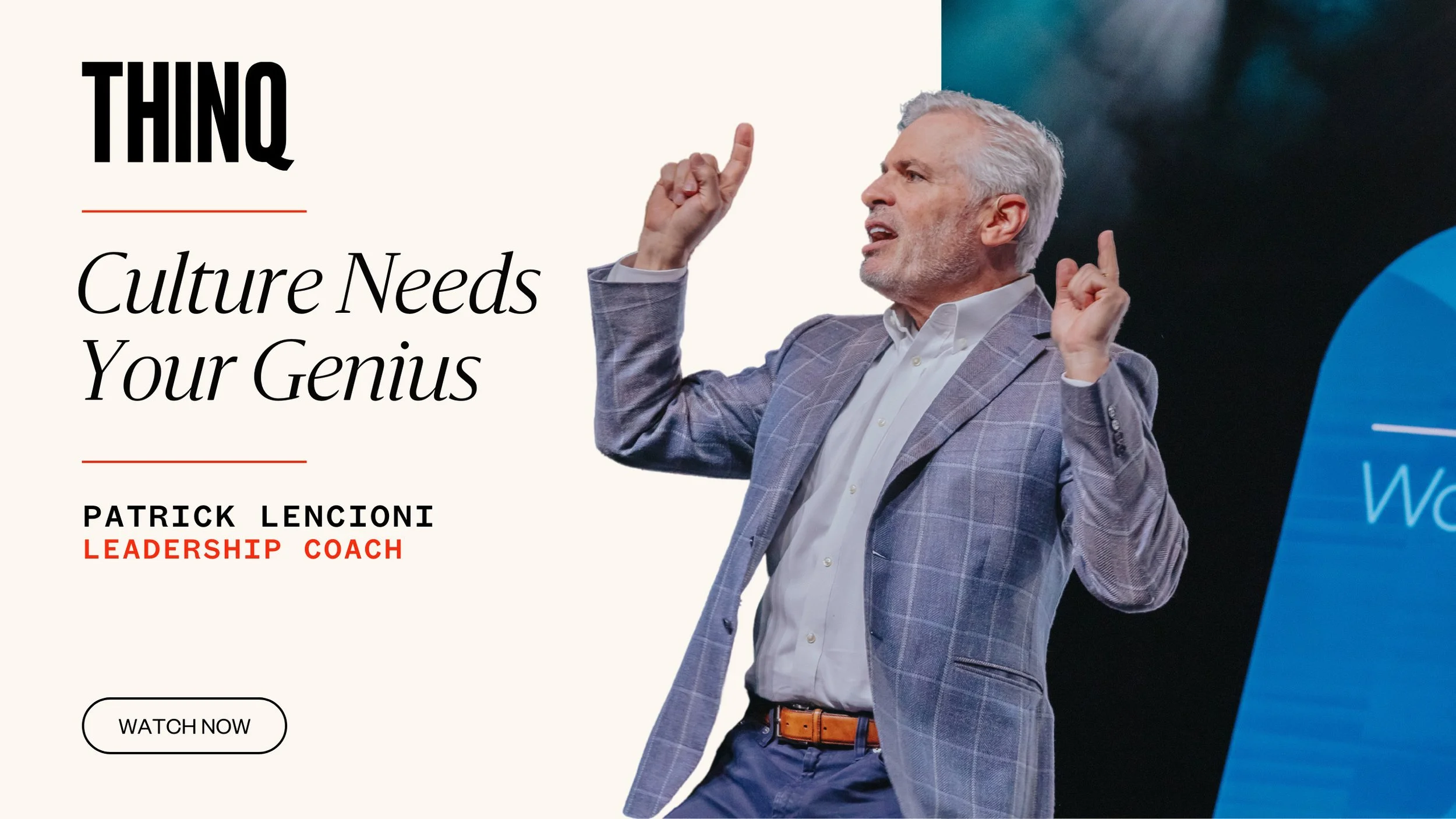 Culture Needs Your Genius