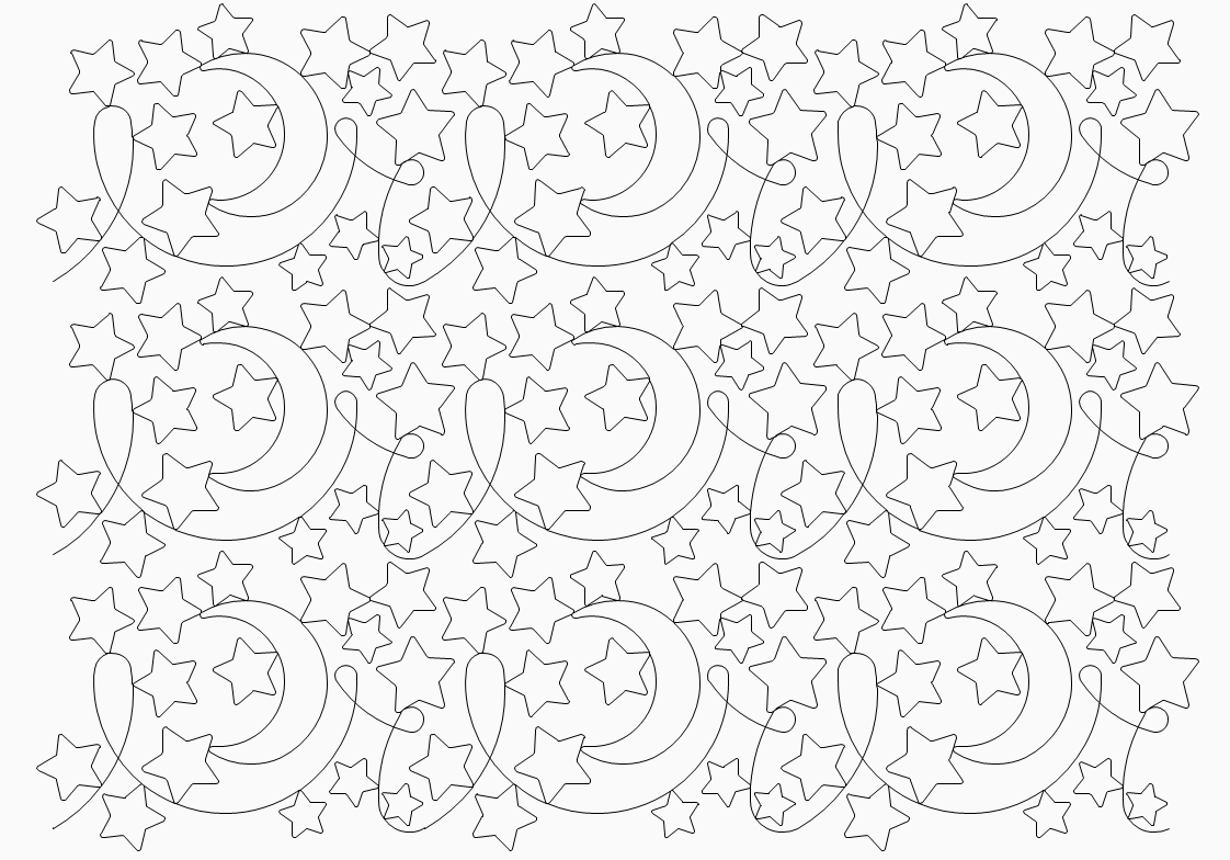 Baby Stars and Moon