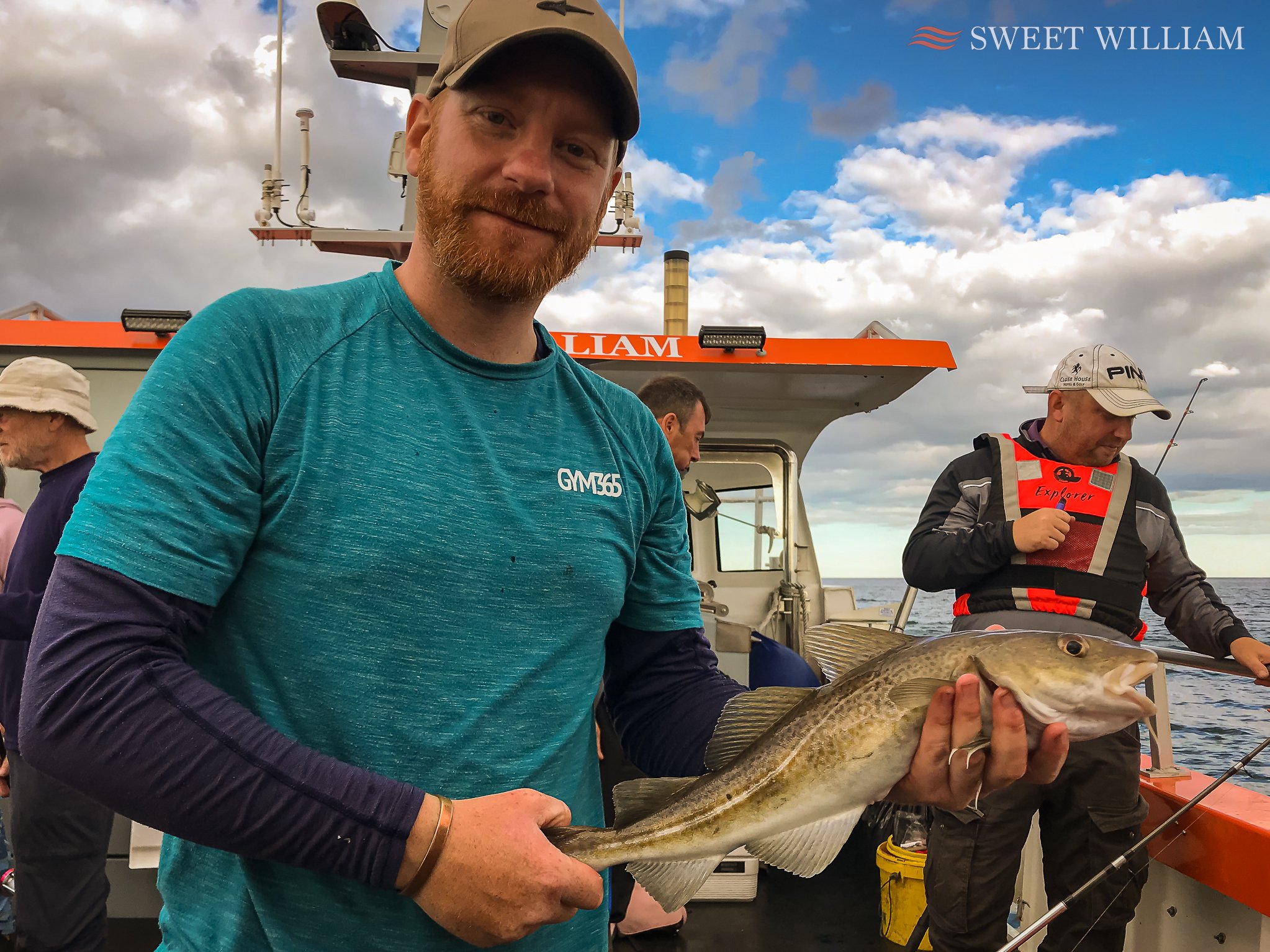 Cod, Ling, Herring and Mackerel about Sweet William Charter Boat out of Royal Quays Marina on the Tyne