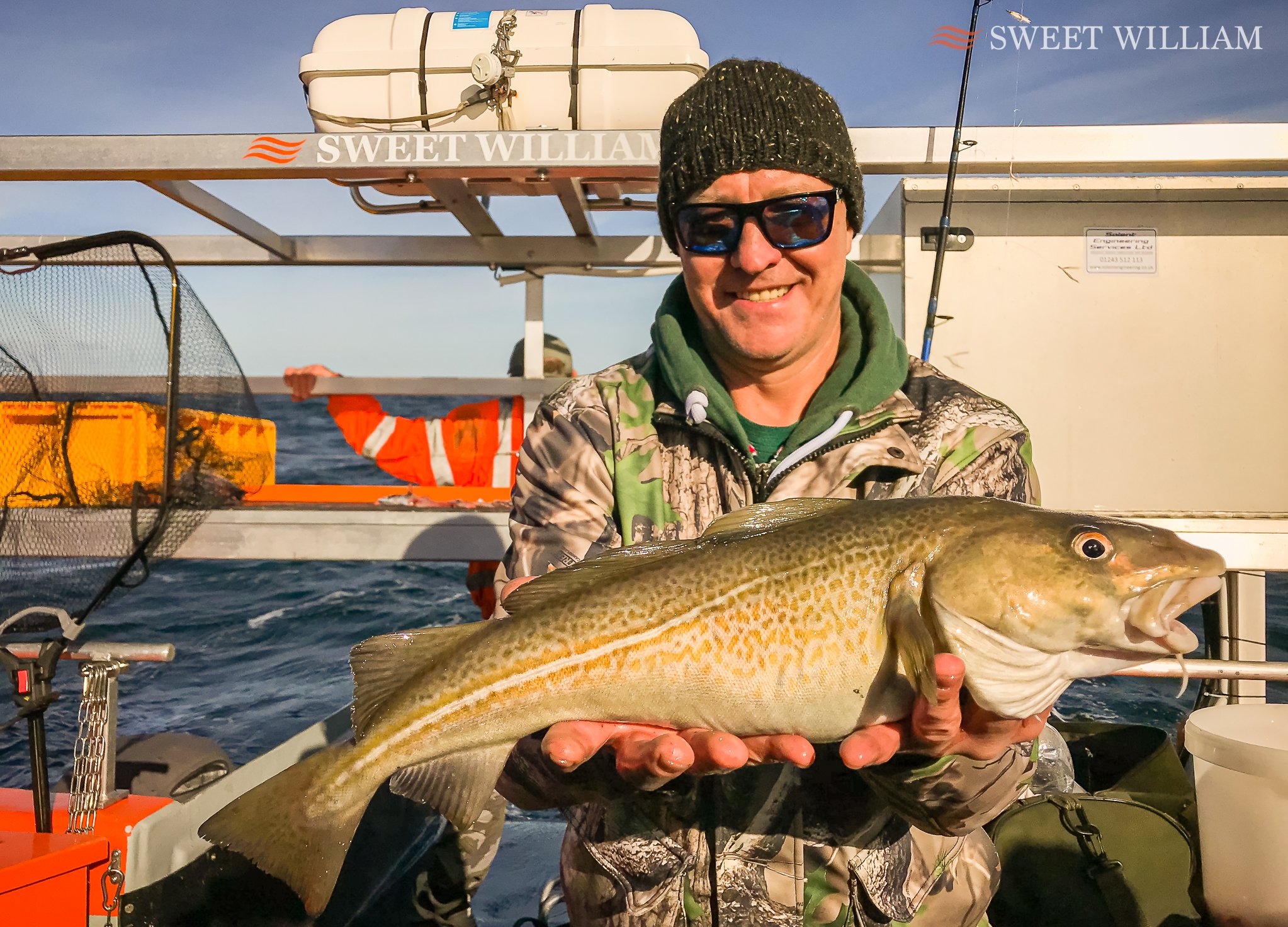 Sweet William Charter Boat, River Tyne, Wreck, Fishing, Angling, Cod, Ling, Pollock, Mackerel, Lobster, Crab, Photography, Dolphins, River Cruise, Newcastle Quayside, Millennium Bridge, Scattering Ashes, Sunrise, Sunset, Seaton Sluice Holiday Let, Ca
