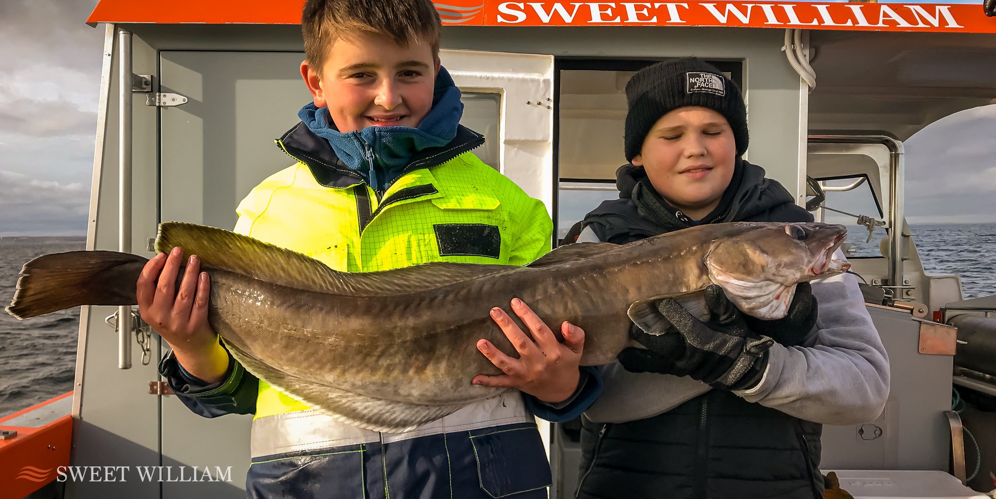 Sweet William Charter Boat, River Tyne, Wreck, Fishing, Angling, Cod, Ling, Pollock, Mackerel, Lobster, Crab, Photography, Dolphins, River Cruise, Newcastle Quayside, Millennium Bridge, Scattering Ashes, Sunrise, Sunset, Seaton Sluice Holiday Let, Ca