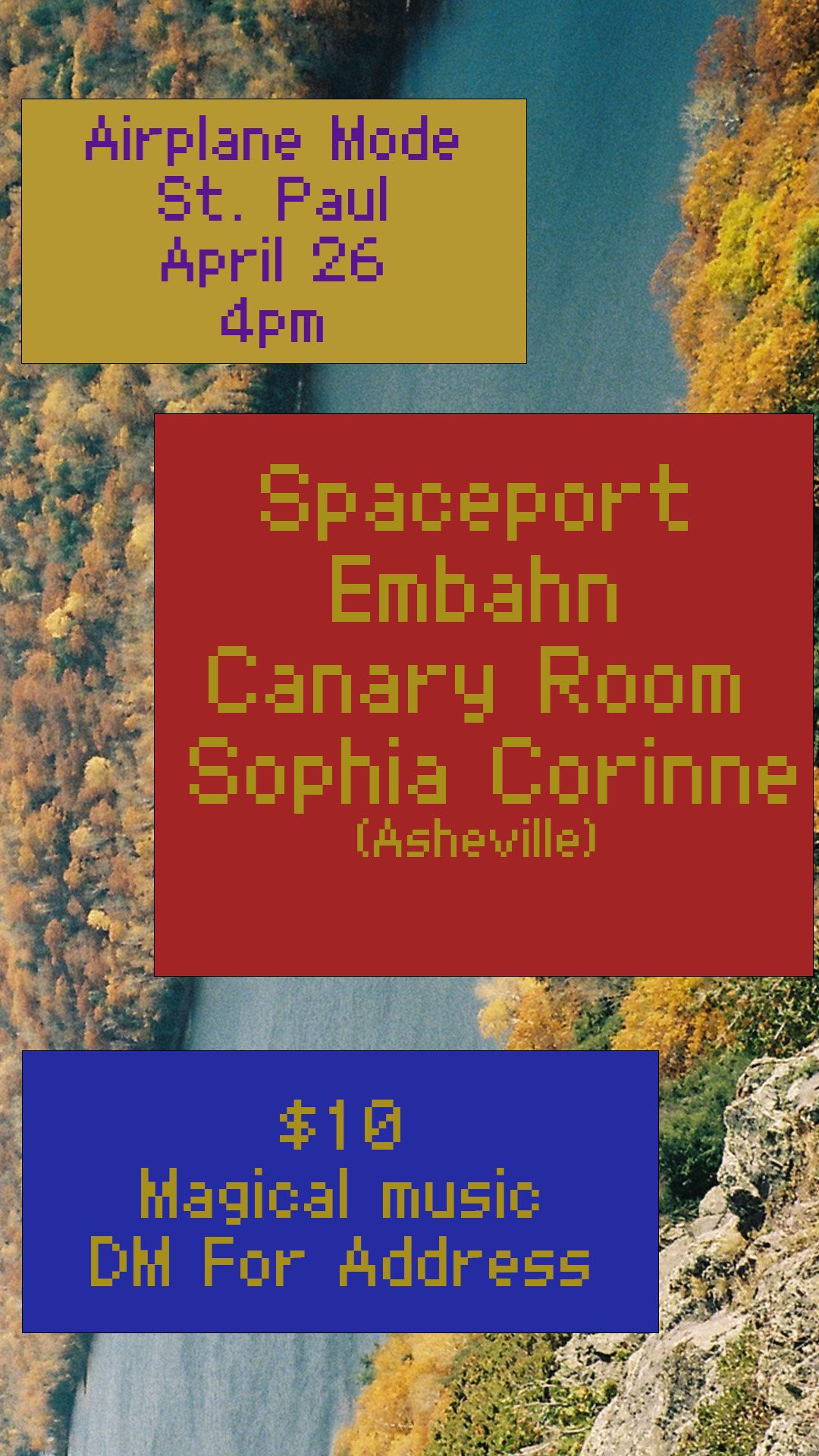 Sophia Corinne with Embahn, Canary Room, and Spacesport at Airplane Mode