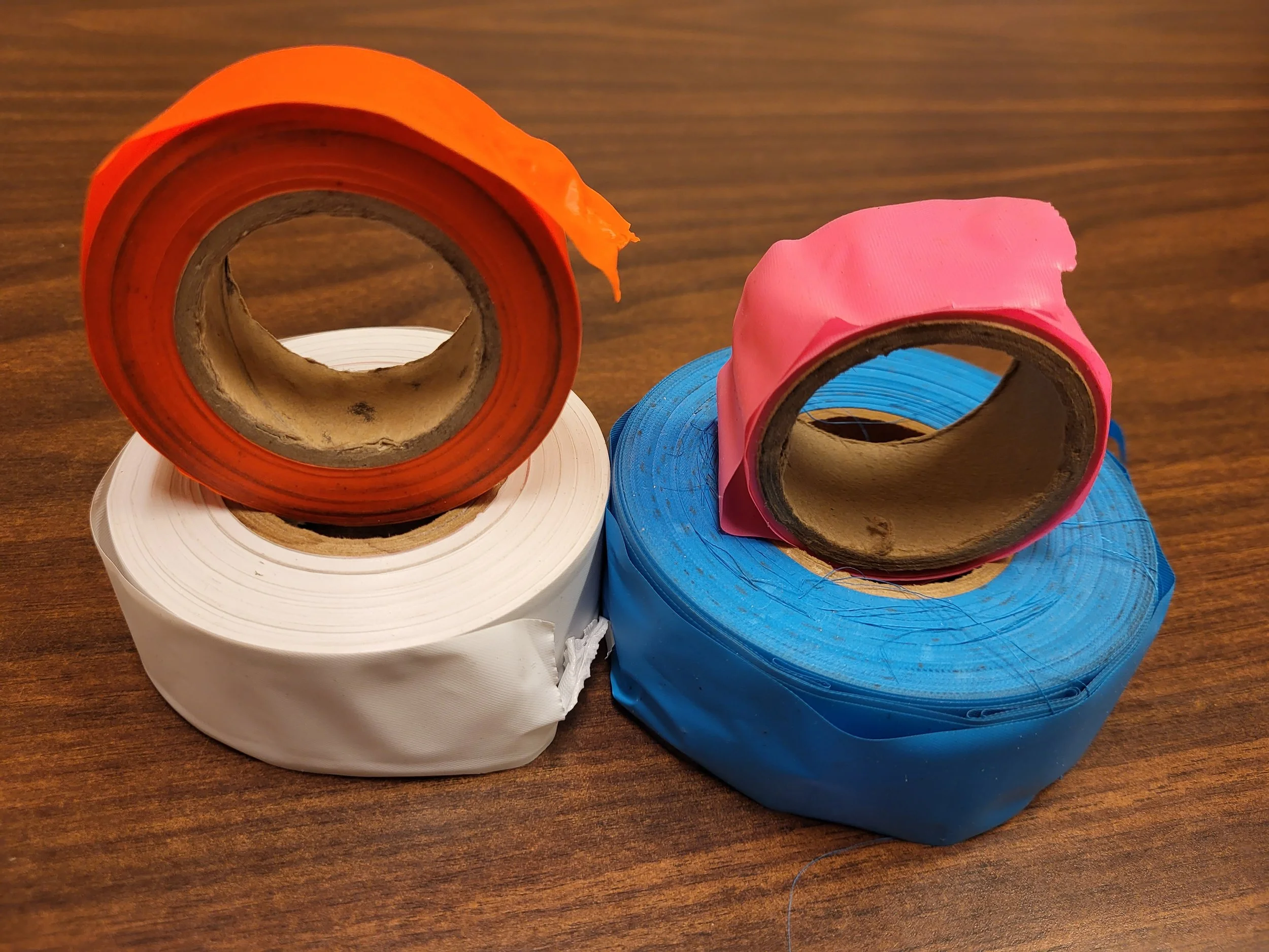 thumbnail image 2 of Survey Flagging Tape – Single Roll, Choose Your Color – Made In USA 2 of 6