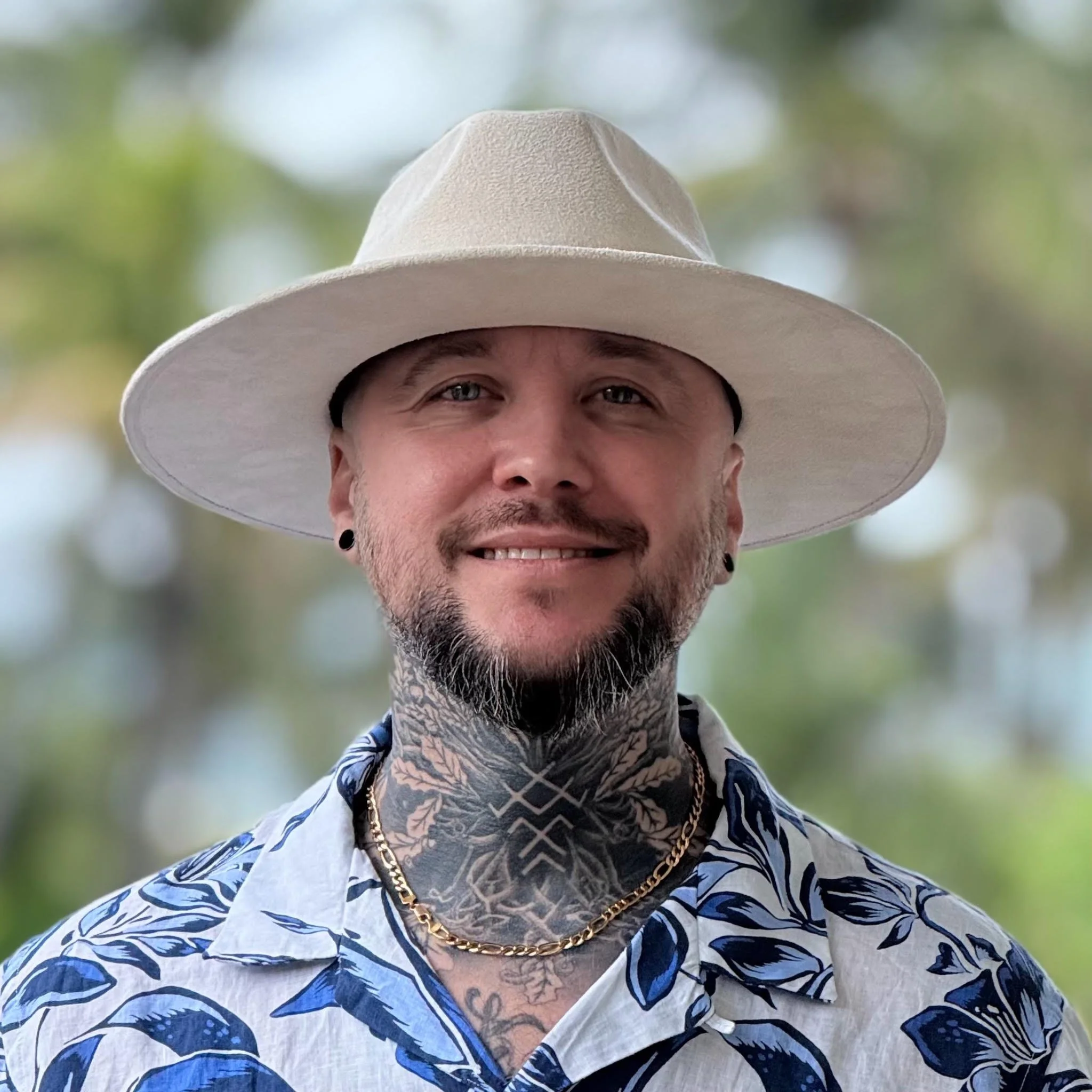 Portrait of Etgar Oak, realism tattoo artist