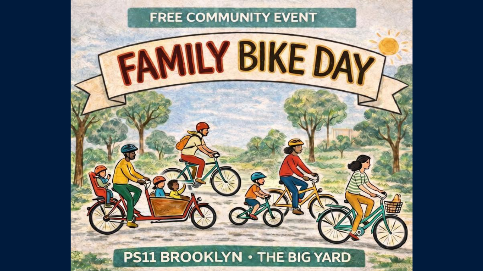 Clinton Hill's Inaugural Family Bike Party!
