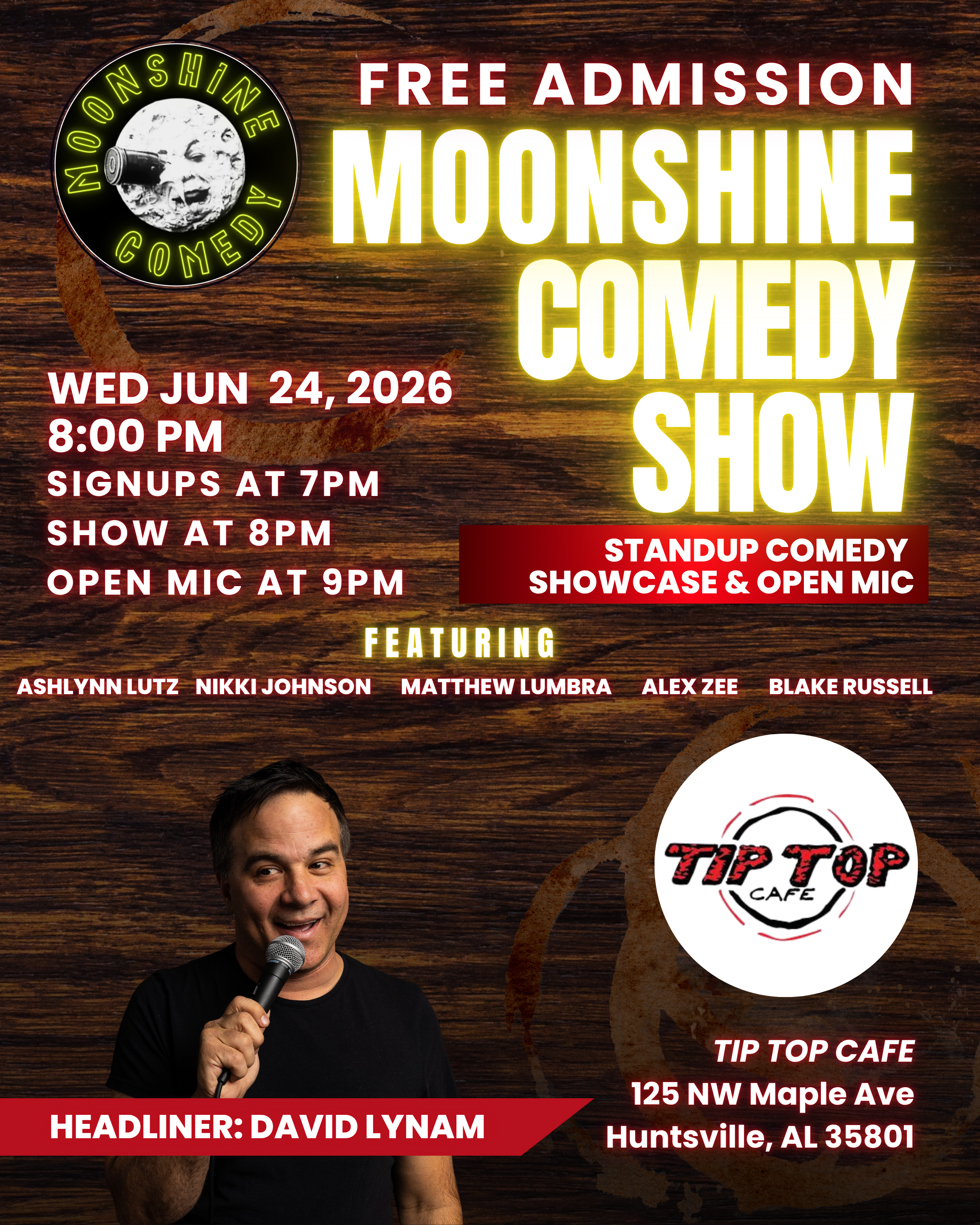 Moonshine Comedy Show