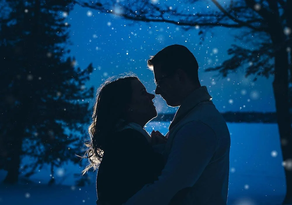 Planning a Winter Engagement Session in Muskoka?