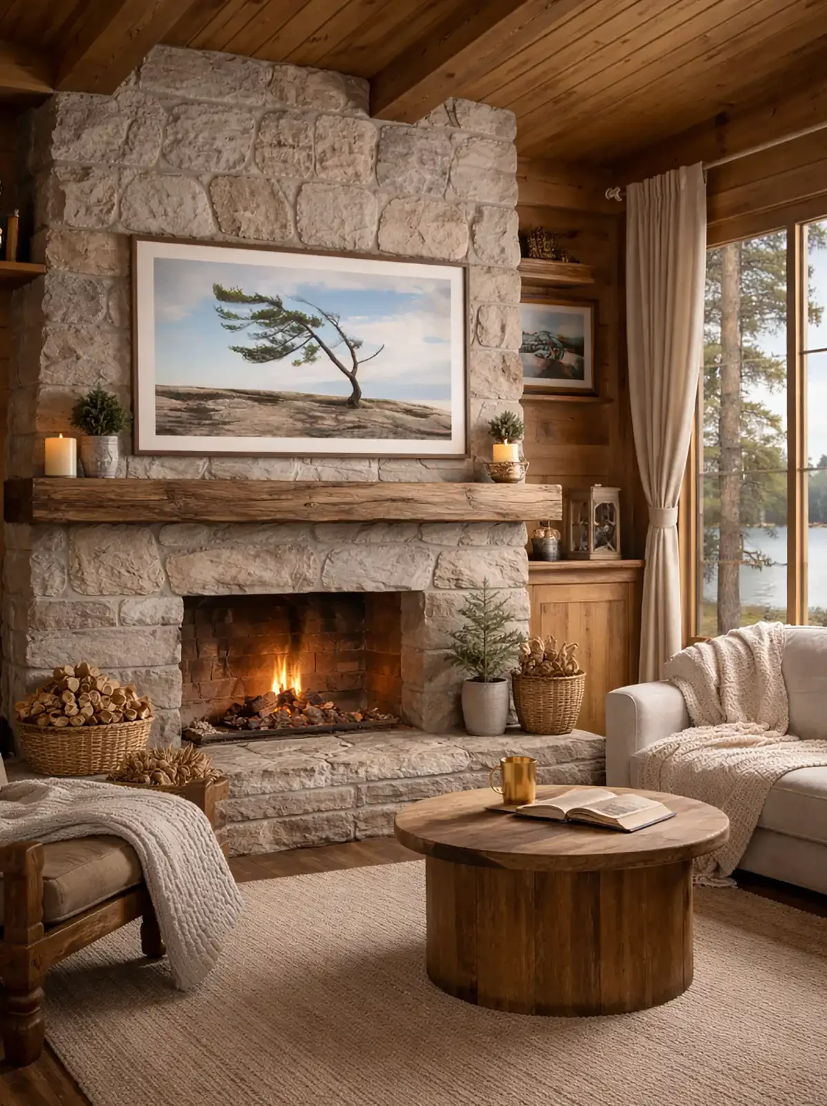 Muskoka Wall Art - Killbear Tree Print