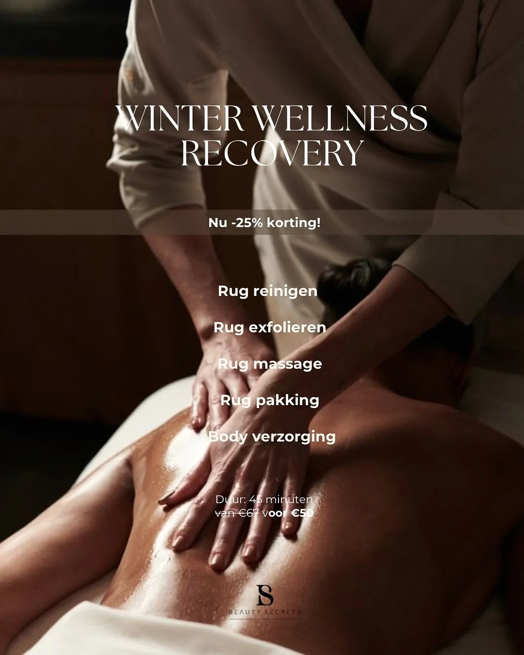 Winter Wellness Recovery | -25% korting

Kleine pauze. Grote ontspanning. Helemaal verdiend.