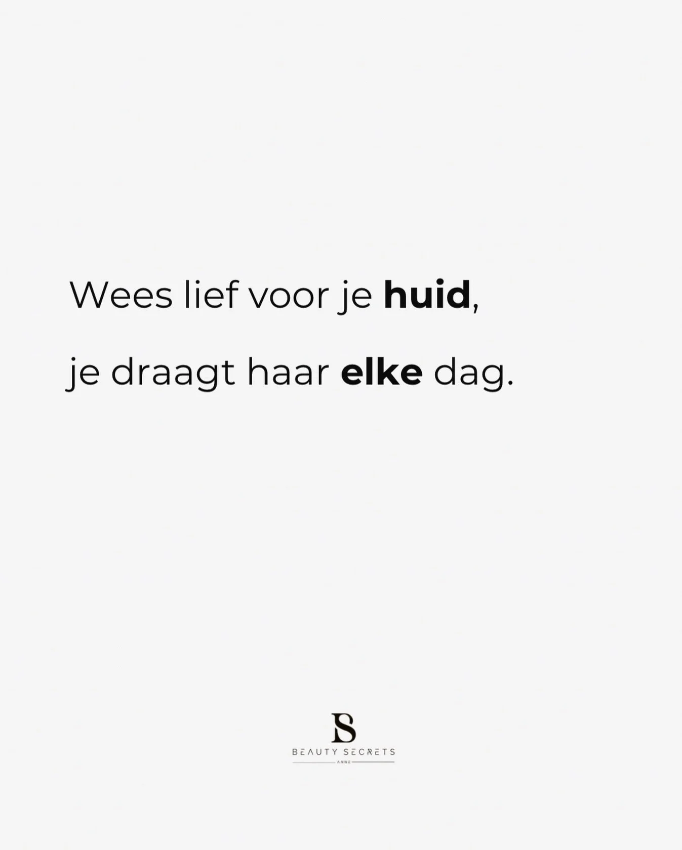 Skincare begint bij jezelf. Met de juiste dagelijkse verzorging houd je je huid in balans en sterk.