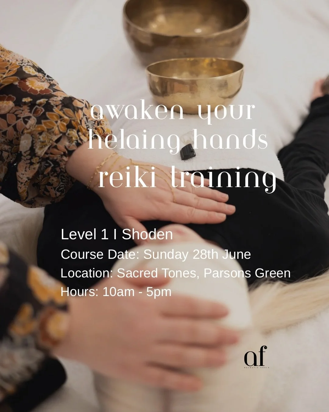 Awaken Your Healing Hands, Level 1 Reiki training

This week I had an email from a past client asking if Reiki can help with stress and anxiety. She was answering the call of how we get to a point that we need support and a return to our inner calm, 