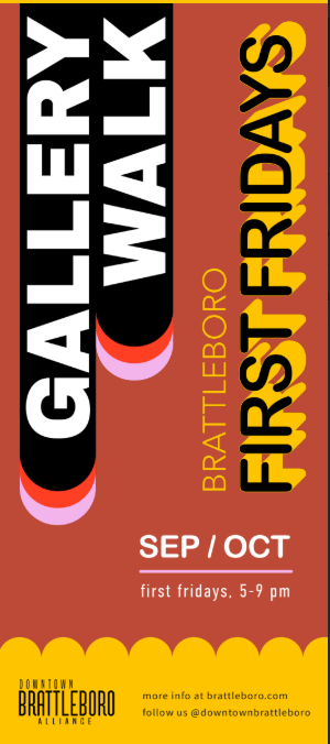 First Fridays - Gallery Walk Downtown Brattleboro