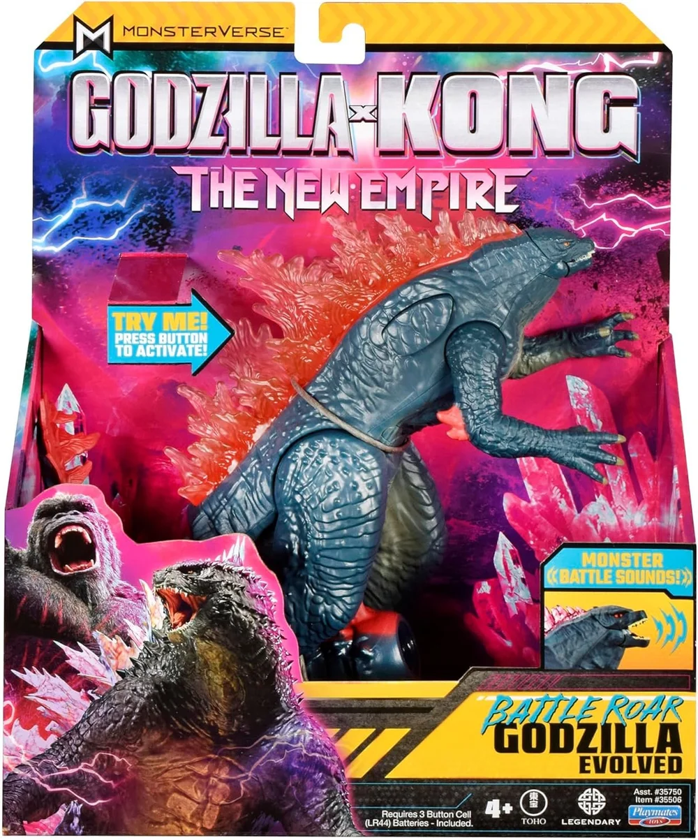 Godzilla x Kong 7-Inch Battle Roar Godzilla Figure – Playmates