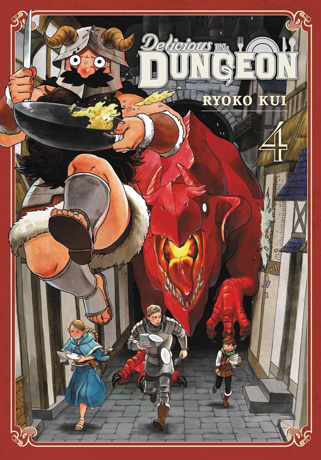 Delicious in Dungeon Manga Vol. 4