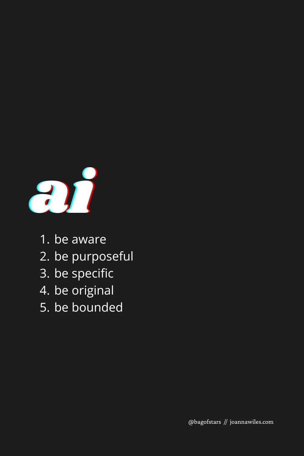 A simple AI framework
